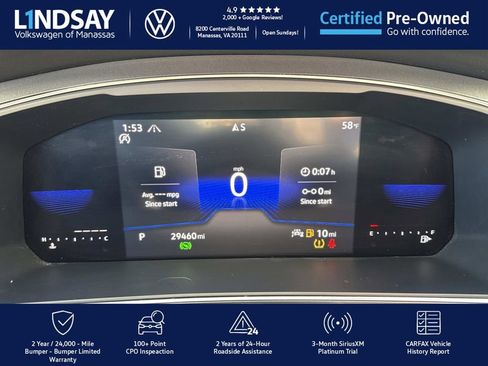 Used 2022 Volkswagen Tiguan SE w/ Panoramic Sunroof Package image 24