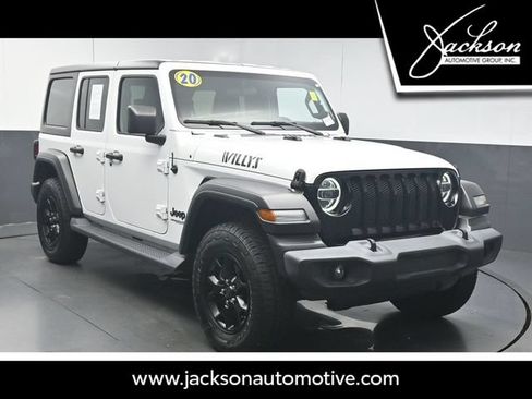 Used 2020 Jeep Wrangler Unlimited Sport AWD/4WD image 1