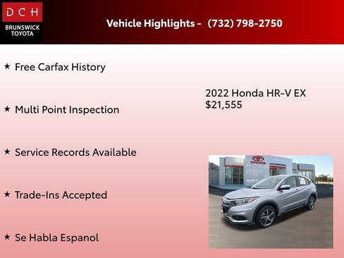 Used 2022 Honda HR-V EX image 4