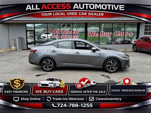 Used 2025 Nissan Sentra SV FWD image 1