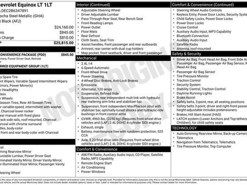 Used 2011 Chevrolet Equinox LT w/ Driver Convenience Package image 11