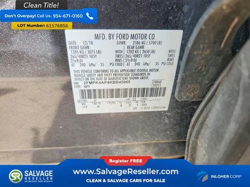 Used 2019 Ford Edge ST w/ Equipment Group 401A AWD/4WD image 17