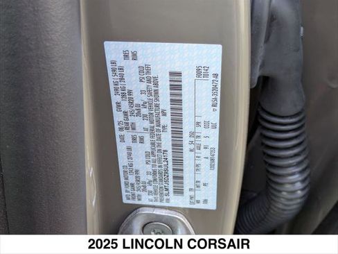 New 2025 Lincoln Corsair Grand Touring w/ Equipment Group 301A image 15