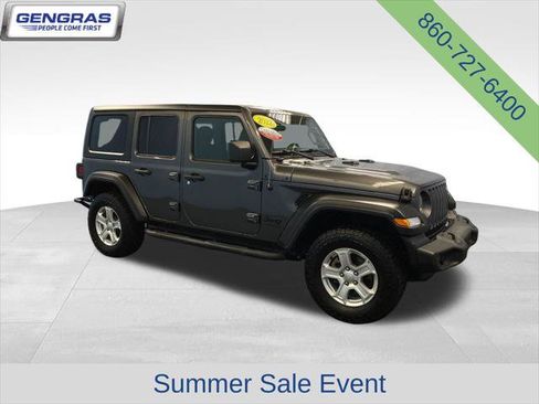 Certified 2022 Jeep Wrangler Unlimited Sport AWD/4WD image 9