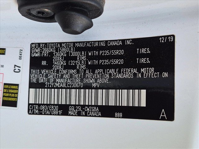 Used 2020 Lexus RX 350 F Sport w/ Accessory Package AWD/4WD image 14