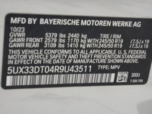 Used 2024 BMW X4 xDrive30i w/ Premium Package AWD/4WD image 18