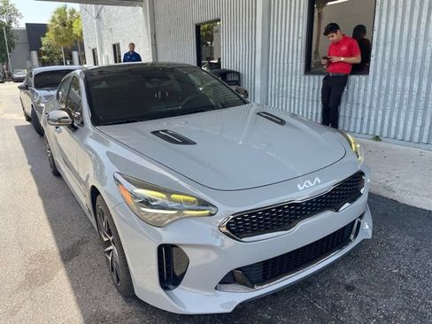 Certified 2022 Kia Stinger GT-Line w/ Sun & Sound Package RWD image 8