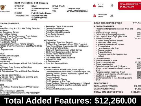 Used 2024 Porsche 911 Carrera RWD image 3