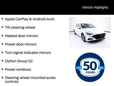 Used 2022 Hyundai Sonata SEL w/ Convenience Package FWD image 16