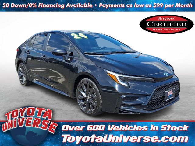 Certified 2024 Toyota Corolla SE FWD image 1