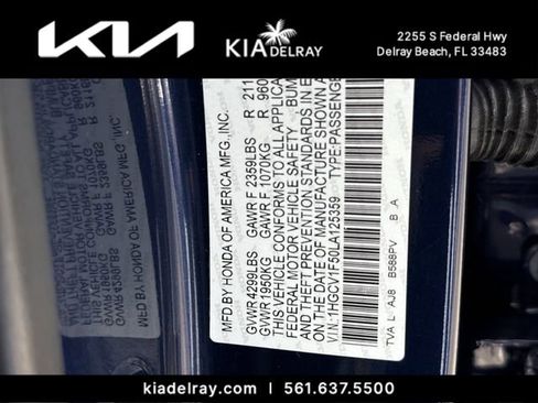 Used 2020 Honda Accord EX-L image 32