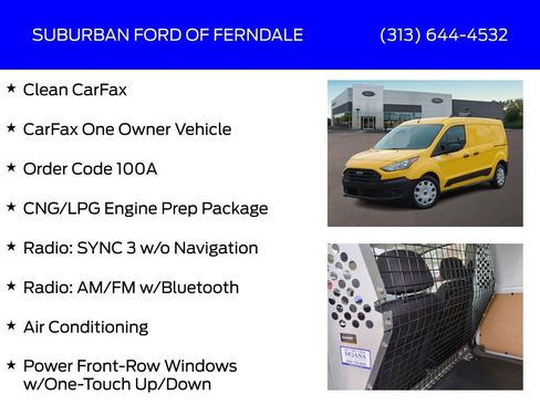 Used 2022 Ford Transit Connect XL w/ CNG/LPG Engine Prep Package image 4