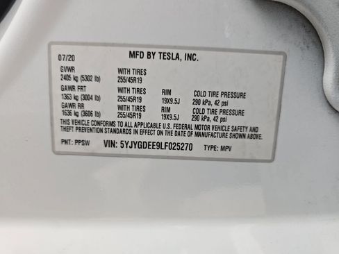 Used 2020 Tesla Model Y Long Range AWD/4WD image 30