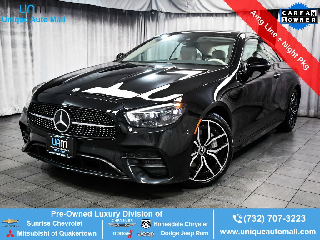 Used 2023 Mercedes-Benz E 450 4MATIC Coupe image 1