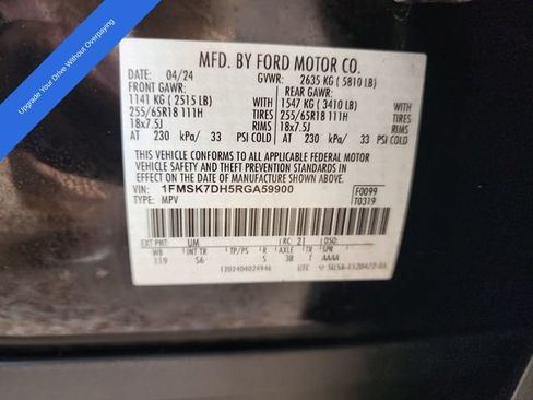 Used 2024 Ford Explorer XLT w/ Equipment Group 202A RWD image 25