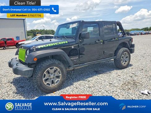 Used 2016 Jeep Wrangler Unlimited Rubicon w/ Connectivity Group AWD/4WD image 1