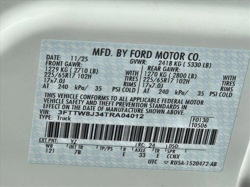 New 2026 Ford Maverick XLT w/ Equipment Group 301A image 17