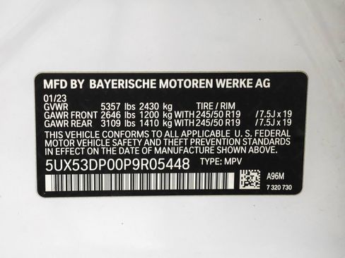 Used 2023 BMW X3 xDrive30i w/ M Sport Package AWD/4WD image 53