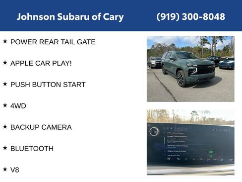 Used 2025 Chevrolet Tahoe RST w/ Sun And Tow Package image 12