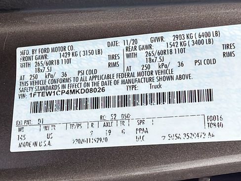 Used 2021 Ford F150 XLT w/ Equipment Group 301A Mid RWD image 37