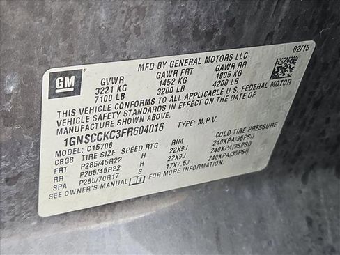 Used 2015 Chevrolet Tahoe LTZ image 18