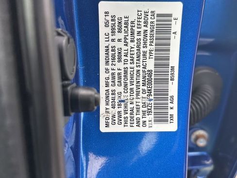 Used 2019 Honda Insight Touring image 34