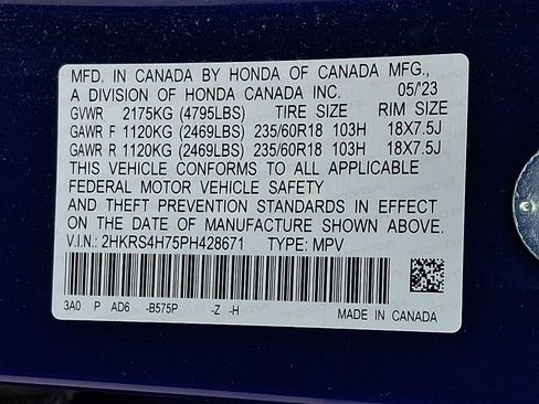 Certified 2023 Honda CR-V EX-L image 4