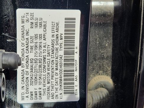 Used 2014 Honda CR-V LX image 27