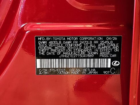 New 2026 Lexus IS 350 F Sport AWD/4WD image 34