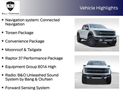 Certified 2022 Ford F150 Raptor w/ Raptor 37 Performance Package AWD/4WD image 4