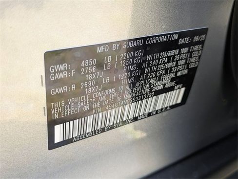 New 2025 Subaru Outback Limited image 35