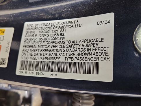 Used 2024 Honda Accord EX image 37