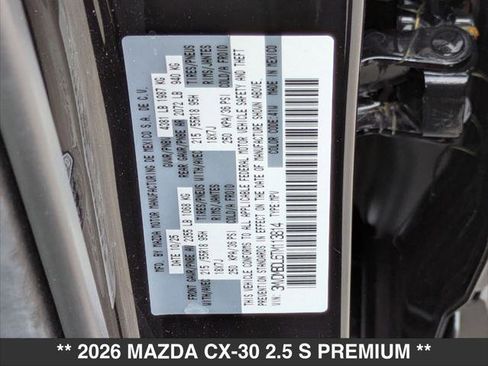 New 2026 MAZDA CX-30 AWD 2.5 S w/ Premium Package image 15