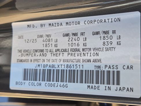 New 2026 MAZDA MAZDA3 s Sport image 22