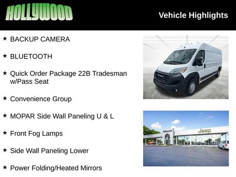 Used 2025 RAM ProMaster 2500 w/ Convenience Group FWD image 3