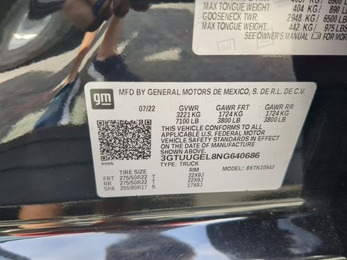 Used 2022 GMC Sierra 1500 Denali w/ Denali Reserve Package AWD/4WD image 29