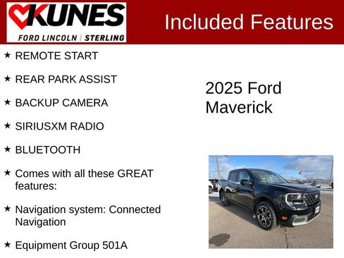 New 2025 Ford Maverick Lariat image 3