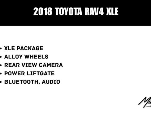 Used 2018 Toyota RAV4 XLE w/ Plus Extra Value Package image 2