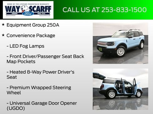 New 2025 Ford Bronco Sport Heritage w/ Convenience Package AWD/4WD image 6