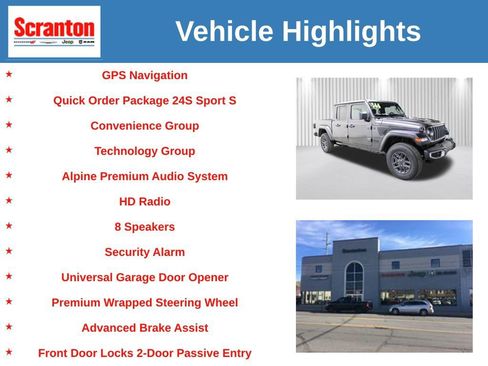 New 2026 Jeep Gladiator Sport image 6