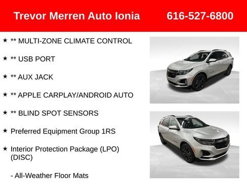 Used 2022 Chevrolet Equinox RS AWD/4WD image 13