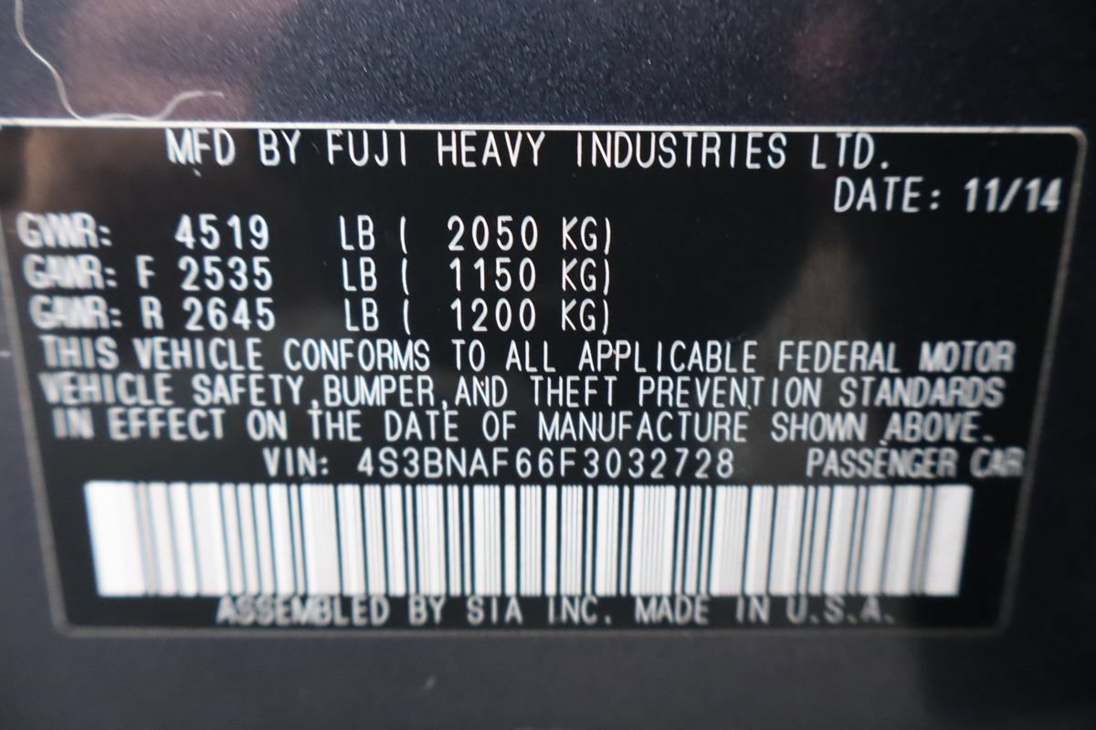 Used 2015 Subaru Legacy 2.5i Premium AWD/4WD image 46