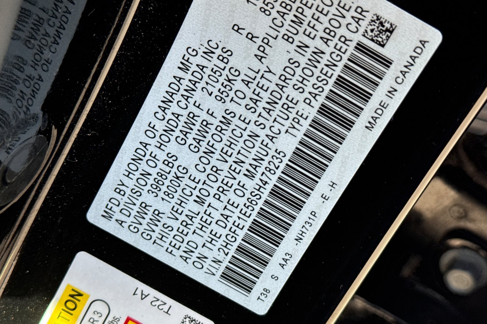 Certified 2025 Honda Civic Si image 27