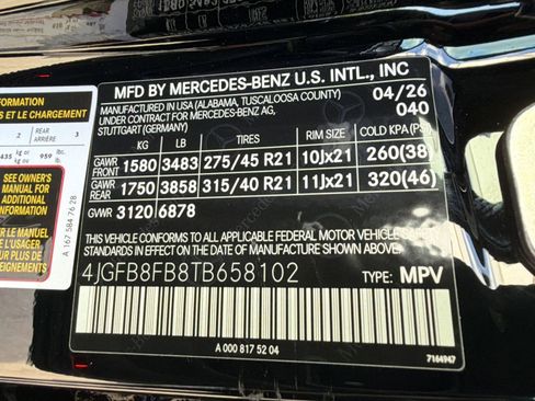 New 2026 Mercedes-Benz GLE 580 4MATIC image 20