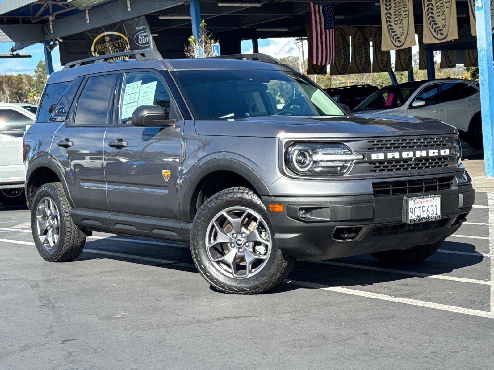 Used 2022 Ford Bronco Sport Badlands AWD/4WD image 2