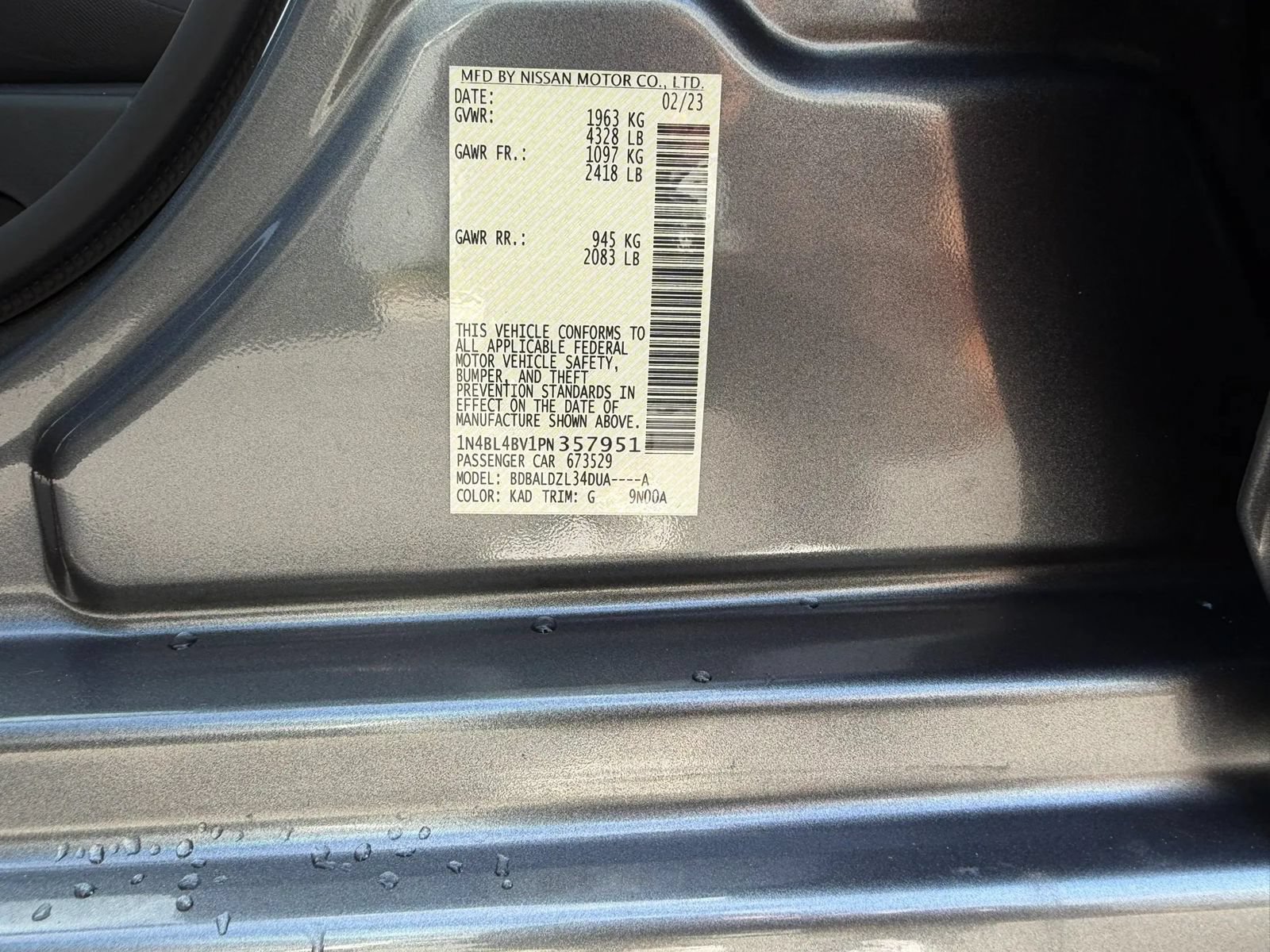 Used 2023 Nissan Altima 2.5 S FWD image 52