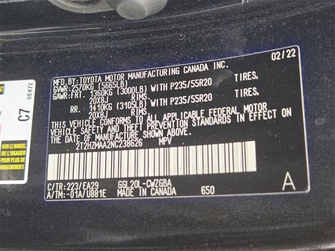 Certified 2022 Lexus RX 350 FWD w/ Premium Package image 33