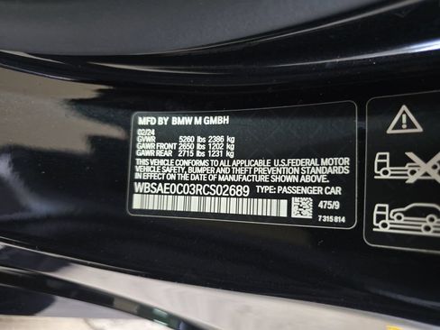 Certified 2024 BMW M8 Competition AWD/4WD image 30