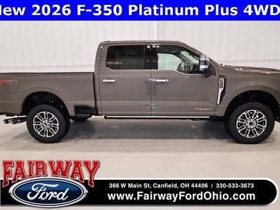 New 2026 Ford F350 Platinum w/ Platinum Plus Package