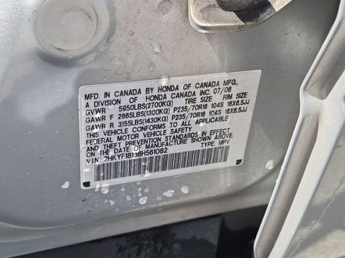 Used 2006 Honda Pilot LX image 14
